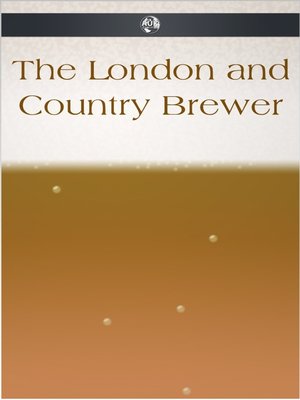 cover image of The London and Country Brewer